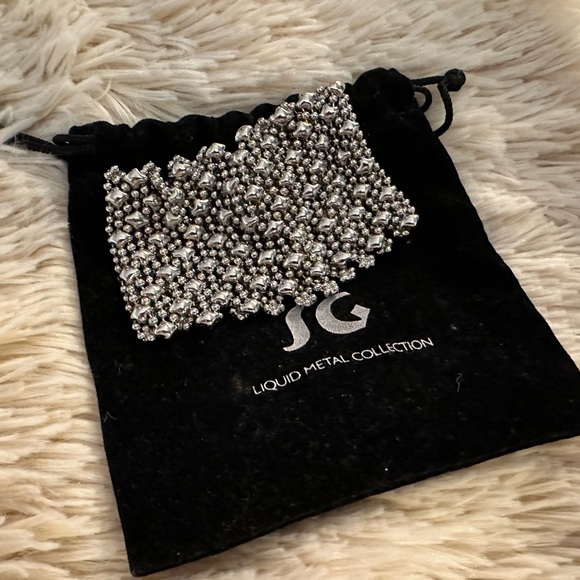 New Sergio Gutierrez Liquid Metal Bracelet - Picture 8 of 11
